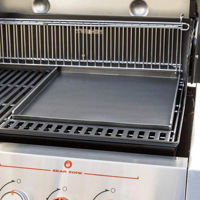 Weber® Genesis 3-Burner Black  Freestanding Natural Gas Grill with Weber Crafted Griddle-2