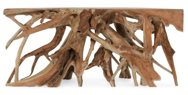 Classic Home Cypress Natural Root Console Table-1