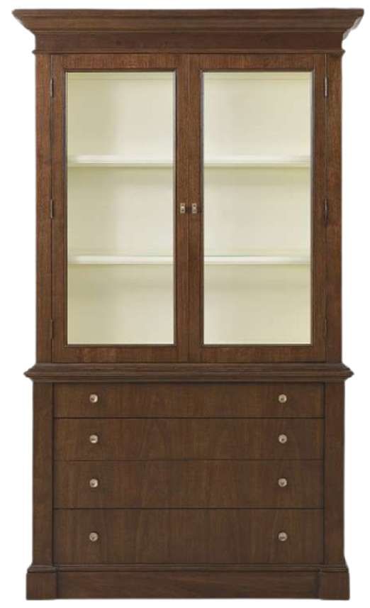Hooker® Furniture Archives Classic Walnut Display Cabinet-3