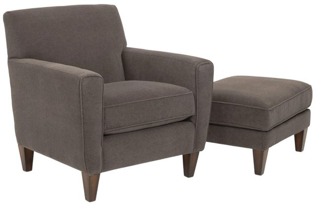 Flexsteel® Digby Brown Ottoman-3