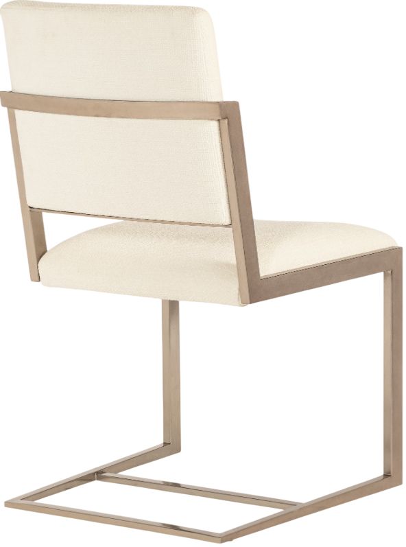 Hooker® Furniture Westwood Plated Radiance/Trendy Snow Dining Side Chair-2