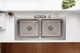 Elkay Lustertone® Classic Lustrous Satin 43" x 22" x 10-1/8" 4-Hole Equal Double Bowl Drop-In Sink-3