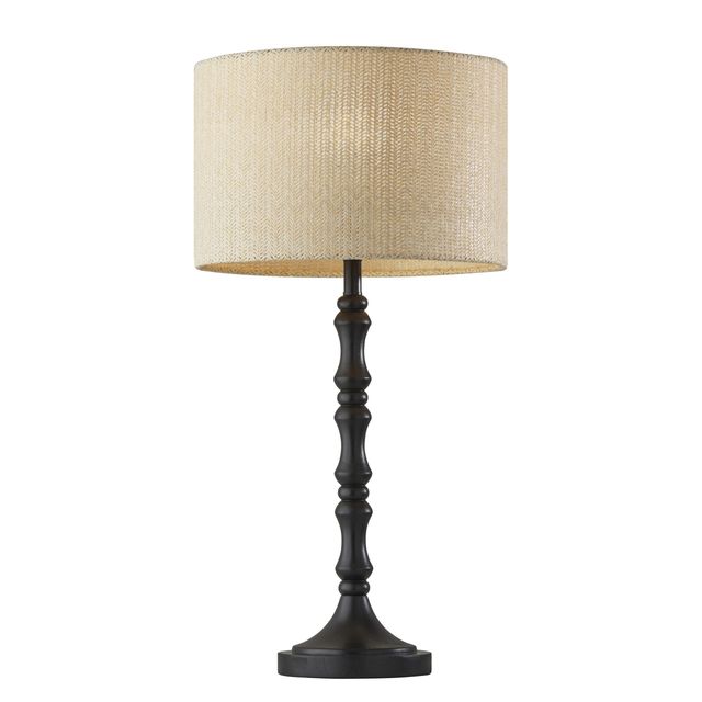 Adesso® Laredo Black Table Lamp-0