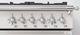 Bertazzoni Heritage Series 36" Ivory Pro Style Gas Range-3