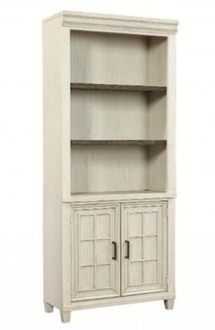 Aspenhome® Caraway Aged Ivory Door Bookcase