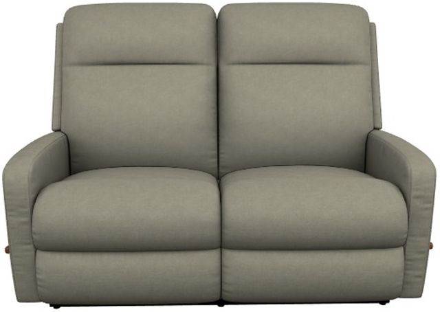 La-Z-Boy® Finley Pewter Manual Wall Reclining Loveseat-1