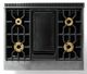 Viking® 7 Series 36" November Sky Pro Style Dual Fuel Range with Griddle-4