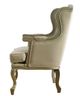 A & B Home Dark Brown/Natural Loveseat -2