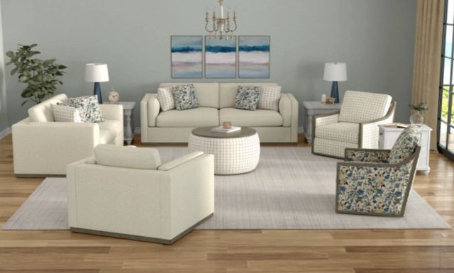 Emerald Home Cecily Cream Loveseat-1
