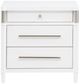 Coaster® Gracemont White Nighstand-1