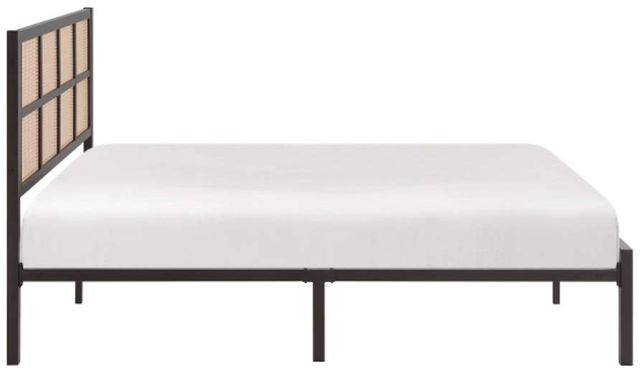 Homelegance® Sanibel Beige/Dark Bronze Queen Platform Bed-3