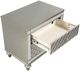 Crown Mark Cristian Champagne 2-Drawer Nightstand-4