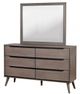 Furniture of America® Lennart 4-Piece Gray Twin Bedroom Set-3