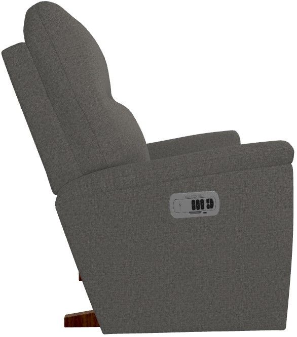 La-Z-Boy® Norton Charcoal Power Rocking Recliner with Headrest-3
