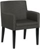 Coaster® Catherine 2-Piece Black/Charcoal Grey Upholstered Dining Arm Chair Set-0