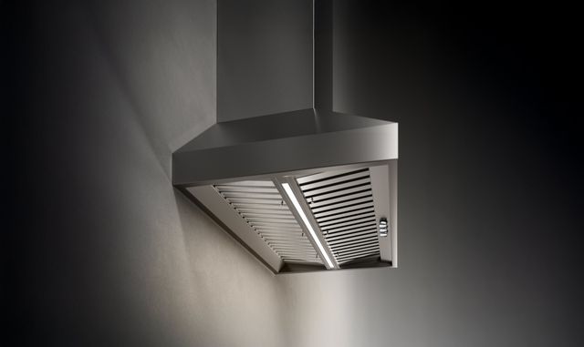 Falmec Pyramid Outdoor 36" Scotch Brite Stainless Steel Range Hood-2