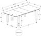 Monarch Specialties Inc. Espresso 78" Dining Table With Extension-2