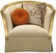 ACME Furniture Daesha Antique Gold/Tan Flannel Accent Chair-2