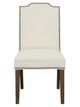 Fairfield® Customizable Entree Dining Empire Short Back Dining Chair with Tobacco Legs-1
