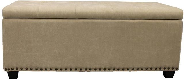 Parker House® Chloe Meringue Storage Bench-1