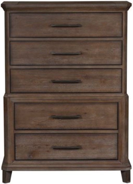 Liberty Furniture Artisan Prairie Gray Dusty Wax Chest-1