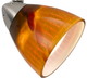 Cal® Lighting & Accessories Brushed Steel/Orange Track Light-1