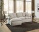 Jackson Furniture Harper 2-Piece Oyster Left-Arm Facing Loveseat Sectional and Chaise-2