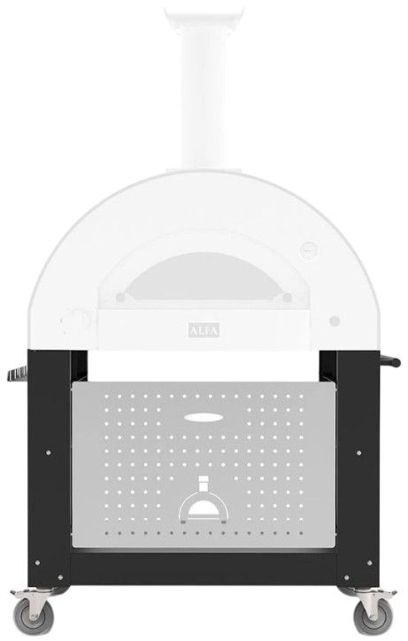 Alfa Black Grill Cart -3