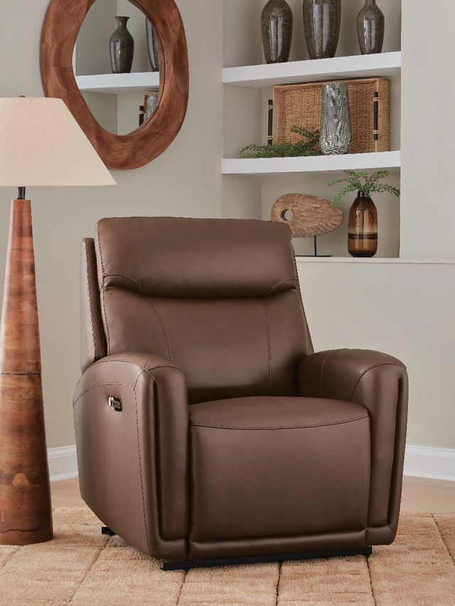 Signature Design by Ashley® Pincara Umber Power AutoGlide Recliner-1