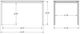 Amisco Customizable Azilis 54" Rectangular Dining Table with 0.5" White Glass Top-2