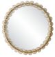 Uttermost® Nolina Amber/Antique Gold Round Mirror-0