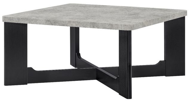 Crown Mark Royce 3-Piece Black/Gray Occasional Table Set-2