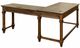 Martin Furniture Porter Natural Open L-Desk with Return-1