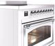 Ilve® Nostalgie II Noblesse 36'' Custom RAL Color Pro Style Induction Range with Chrome Trim-4