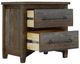 International Furniture Direct Town Brown/Gray Nightstand-4