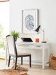 aspenhome® Alexander White Sofa Table-1