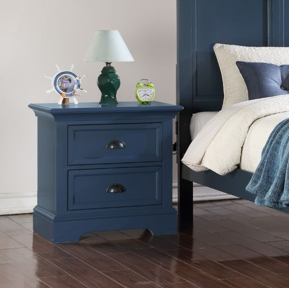 Winners Only® Tamarack Blue Youth Nightstand-1