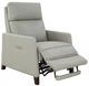 BarcaLounger® James Corbett Chromium Leather Power Recliner-1