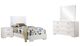 Coaster® Felicity 5-Piece White High Gloss Twin Bedroom Set-0