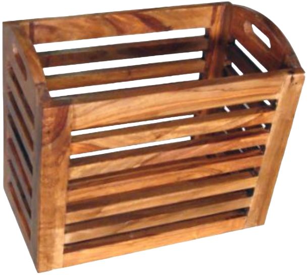 Jaipur Furniture Cube Range Brown Small Basket-0