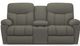 La-Z-Boy® Morrison Silver Power Reclining Loveseat with Console-0