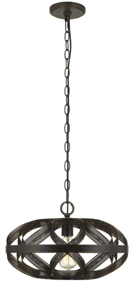 Cal® Lighting & Accessories Alma Dark Bronze Pendant-0