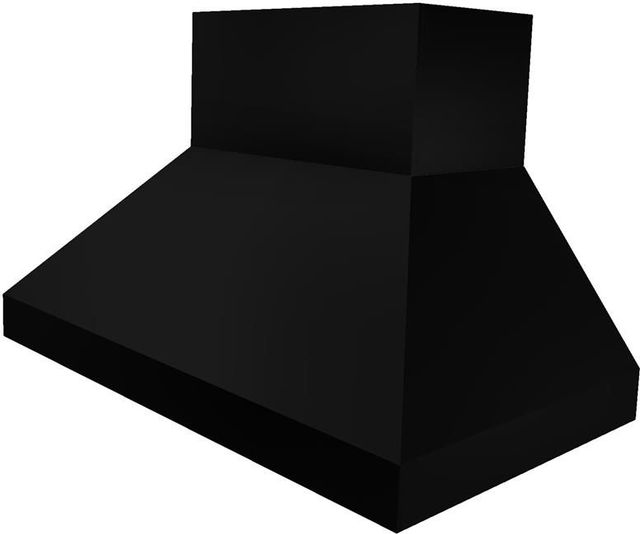 Vent-A-Hood® 48" Black Euro-Style Wall Mount Range Hood-1