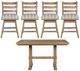 Benchcraft® Ridgester 5-Piece Light Brown Counter Dining Set-0