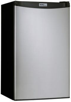 Danby® Designer® 18" 3.2 Cu. Ft. Black Stainless Steel Compact Refrigerator