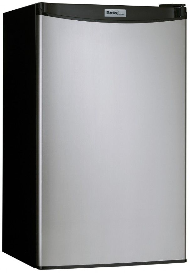 Danby® Designer® 18" 3.2 Cu. Ft. Black Stainless Steel Compact Refrigerator-2