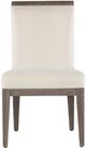 Hooker® Furniture Modern Mood Cottony Cotton/Mink Upholstered Dining Side Chair-2