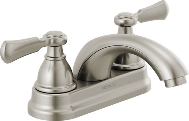Peerless Elmhurst® Brushed Nickel 2-Handle Centerset Bathroom Faucet-0