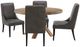 Parker House® Crossings 5-Piece Amber Leather Dining Room Set-0