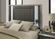 Furniture of America® Leyland Dark Gray Queen Bed-2